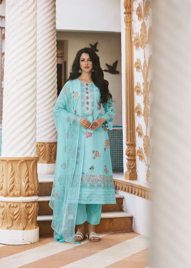 Zeenat By Sadhana Lawn Cotton Digital Printed Dress Material WHolesale Price In Surat